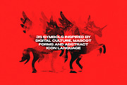 Rave Glyphs. Shapes & Logo Marks, an Object Graphic by pixelbuddha.net (Thumbnail 3 of 6)