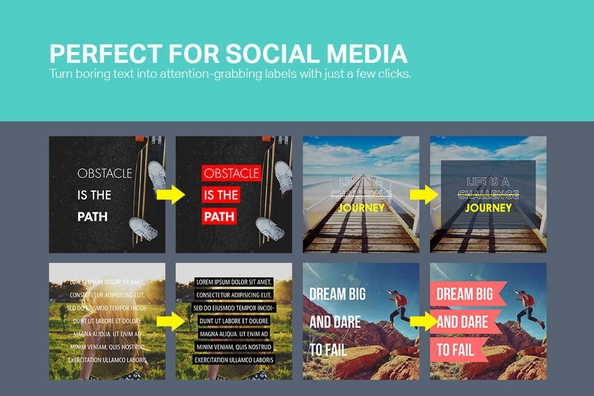 Text Highlighter Photoshop Actions, a Brushes & More by SparkleStock (Photo 3 of 8)
