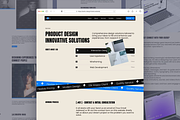 Santo Portfolio Website UI Kit, an UI Kit Template by AtelierDuVow (Thumbnail 4 of 5)