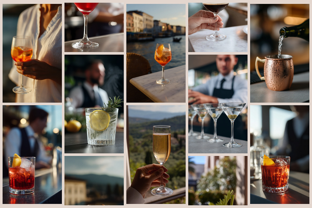Luxury Bar & Mixology Vertical Set, a Food & Drink Photo by AI Petr Creative Agency (Photo 3 of 7)