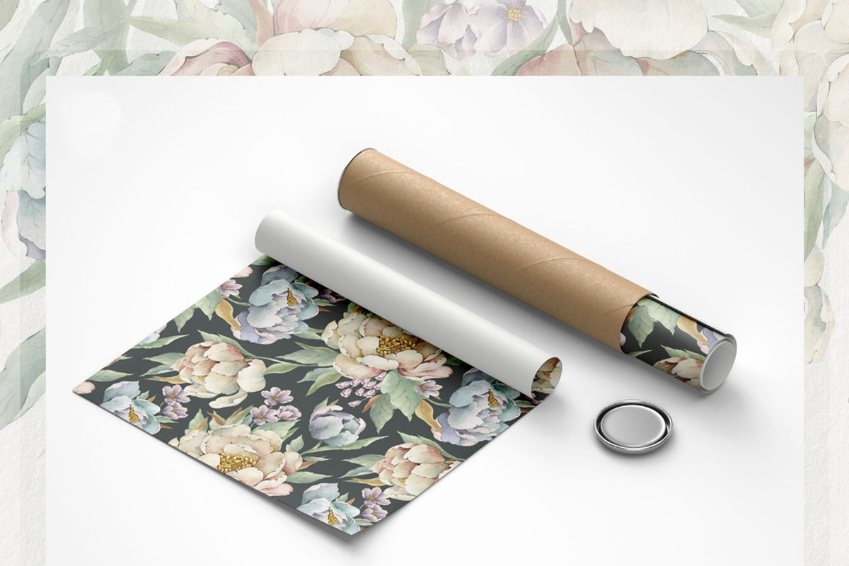 Watercolor flowers bloom set, a Decorative Illustration by AP Studio (Photo 14 of 18)