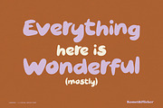 Samara! - A Casual Brush Font, a Script Font by Komet & Flicker (Thumbnail 7 of 15)
