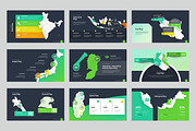 Asia Map Keynote Templates, a Presentation Template by Stock Shape (Thumbnail 3 of 4)