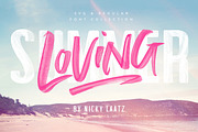 Summer Loving Font Collection, a Sans Serif Font by Nicky Laatz (Thumbnail 1 of 43)