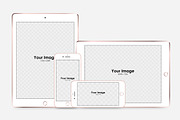 Responsive Screen Simple Mockups Set, an iPhone Mockup by tamiq (Thumbnail 2 of 7)