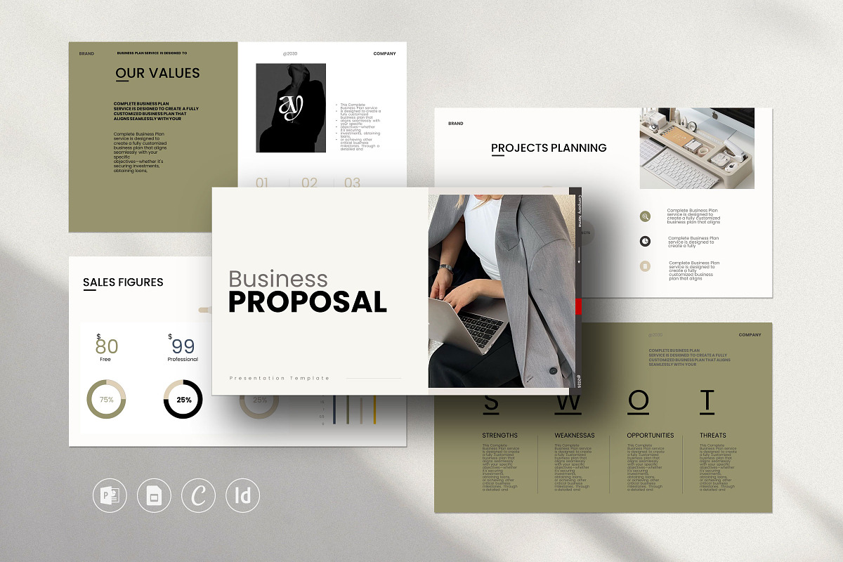 Business Proposal Presentation, a Presentation Template by Studio Industry (Photo 4 of 12)