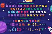 Astral Zenith - Star Space Font, a Font by PutraCetol Studio (Thumbnail 7 of 11)