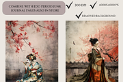 SURREAL EDO PERIOD CLIPART PACK, a Person Illustration by Daring Digies (Thumbnail 9 of 9)