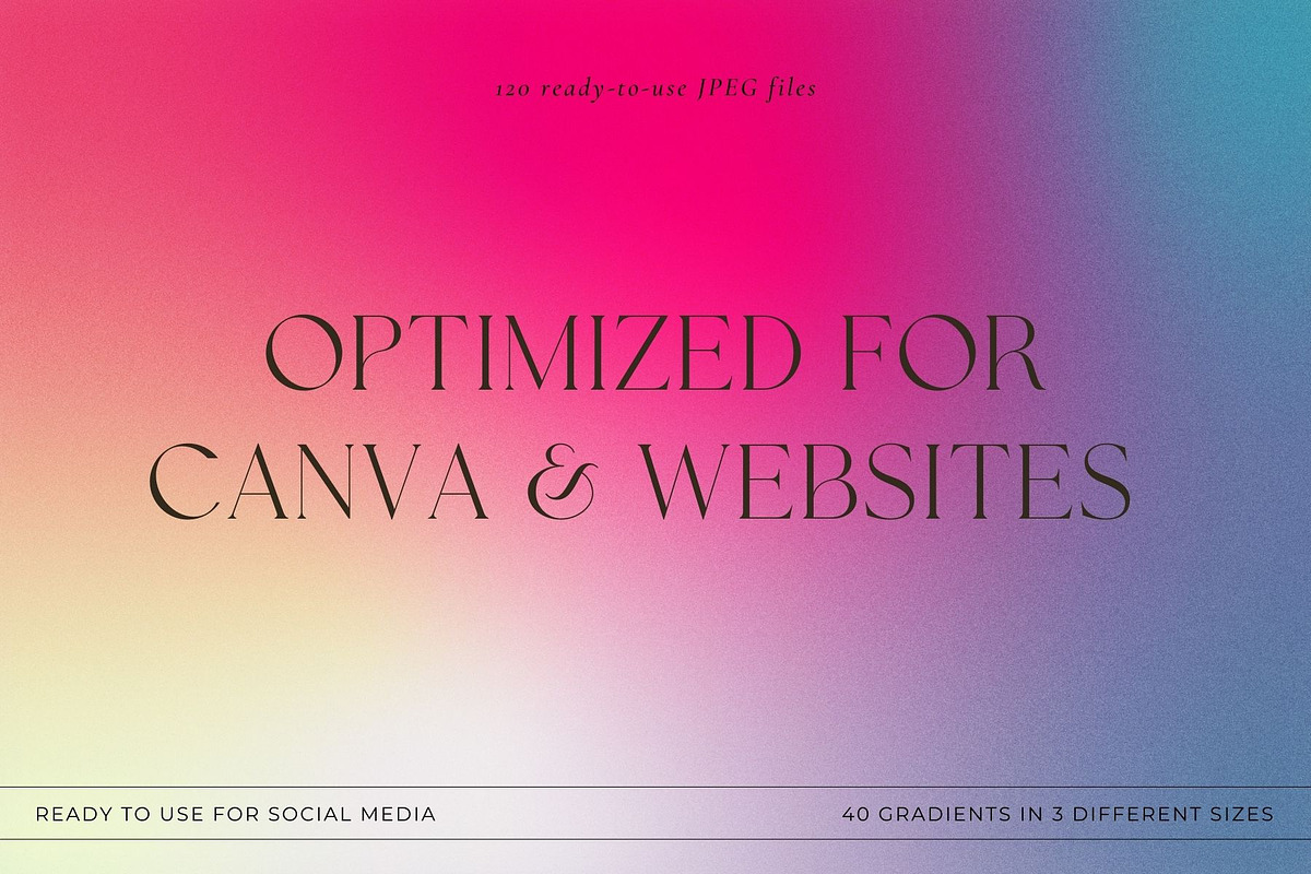 Vibrant Retro Grainy GRADIENTS, a Background Graphic by Lyrata Studio (Photo 20 of 24)