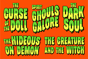 Hellbumps - Classic Horror Typeface, a Sans Serif Font by Roams Type (Thumbnail 7 of 7)