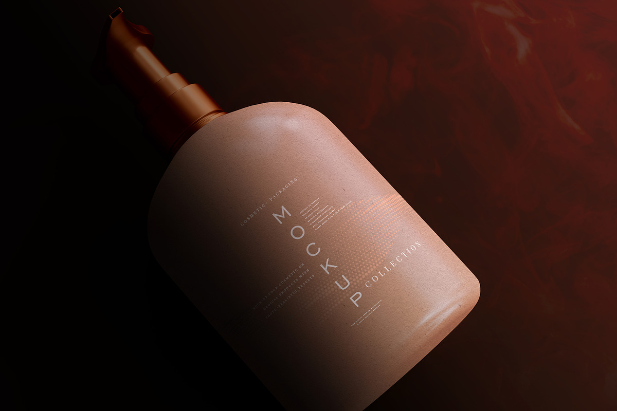 390+ Cosmetic Branding Mockup Scenes, a Cups & Container Mockup by pmvch (Photo 135 of 367)