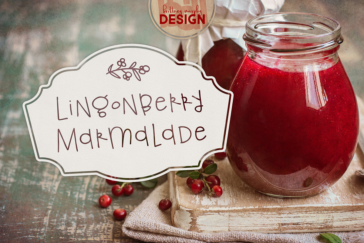 Lingonberry Marmalade
