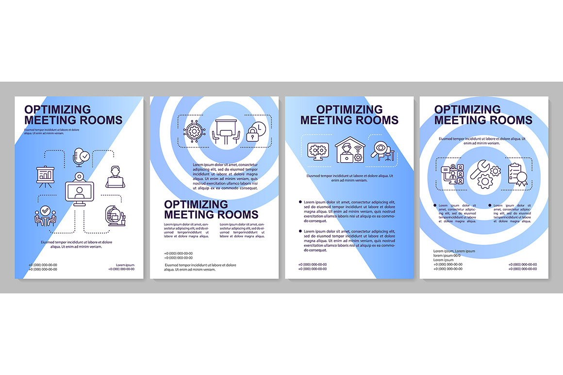 Improving meeting rooms brochure, a Brochure Template by IMG Visuals