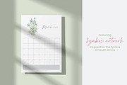 2025 Printable Calendar - Fynbos Art, a Stationery Template by CL Creative Studio (Thumbnail 2 of 9)