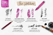 OMG Watercolours for Procreate, a Brushes & More by SketchWerx (Thumbnail 8 of 16)