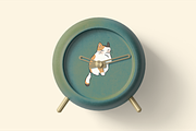 Sassy Whiskers – Cute Cat Vector Set, an Animal Illustration by feverfew.an (Thumbnail 4 of 11)