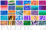 Palette Knife Acrylic Textures 2, a Texture Graphic by ArtistMef (Thumbnail 4 of 12)