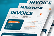 Blazy Modern Invoice, a Print Template by SquidPixey (Thumbnail 2 of 6)