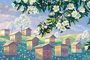 Spring landscape (SET illustration), a Food Illustration by Countryside life (Thumbnail 10 of 10)