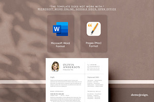 2023 Resume Template - Word & Pages