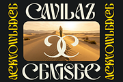 Genya - Experimental Decorative Font, a Sans Serif Font by Say Studio (Thumbnail 5 of 11)