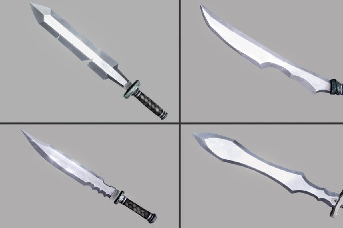 Fantasy Melee Weapons Collection, an Object 3D Model by GamePoly (Photo 6 of 44)