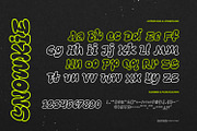 Snowkie - Edgy Font, a Handwritten Font by ikiiko (Thumbnail 6 of 7)