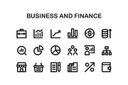 Simple Business Finance 24px Icons, an Outline Icon by Mightyfire (Thumbnail 1 of 2)