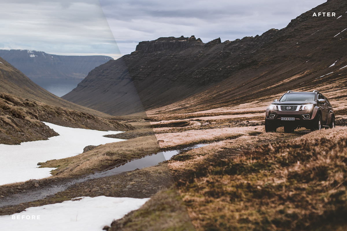Moody Lightroom Presets - Landscapes, an Action Add-On by PhotoMarket (Photo 14 of 35)