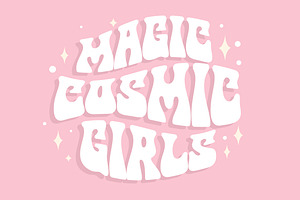 Cosmed Retro - Psychedelic Font