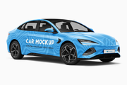 Car Mockup 26, an Advertising Mockup by Mockupix (Thumbnail 6 of 12)