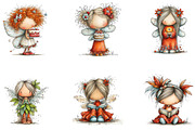 Funny Skeletons Sarcastic Retro PNG, a Seasonal Illustration by CreationArt (Thumbnail 5 of 5)