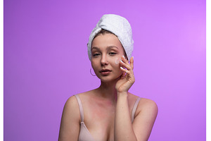 Young woman with natural beauty, a Person Photo by volodymyrshtun13795