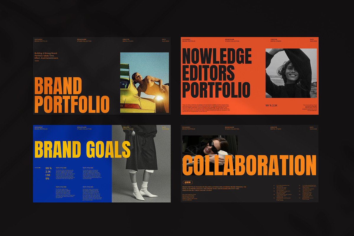 Brand Portfolio Presentation preview 6