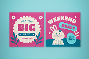 Easter Sale Banner, an UI Kit Template by graphicook (Thumbnail 5 of 5)