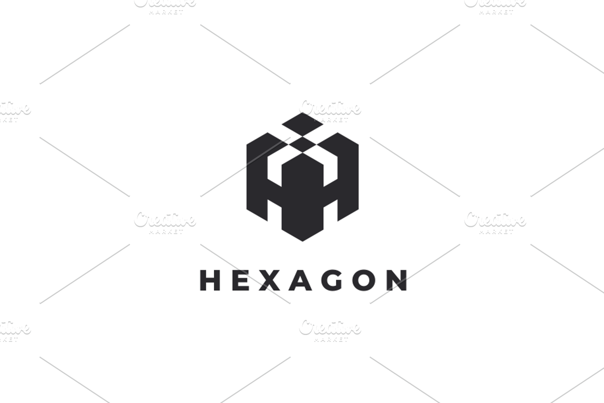 Hexagon - Letter H Logo, a Branding & Logo Template by yopie