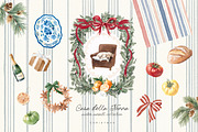 Casa Della Nonna - Christmas Set, an Illustration by Isabelle Salem (Thumbnail 1 of 5)