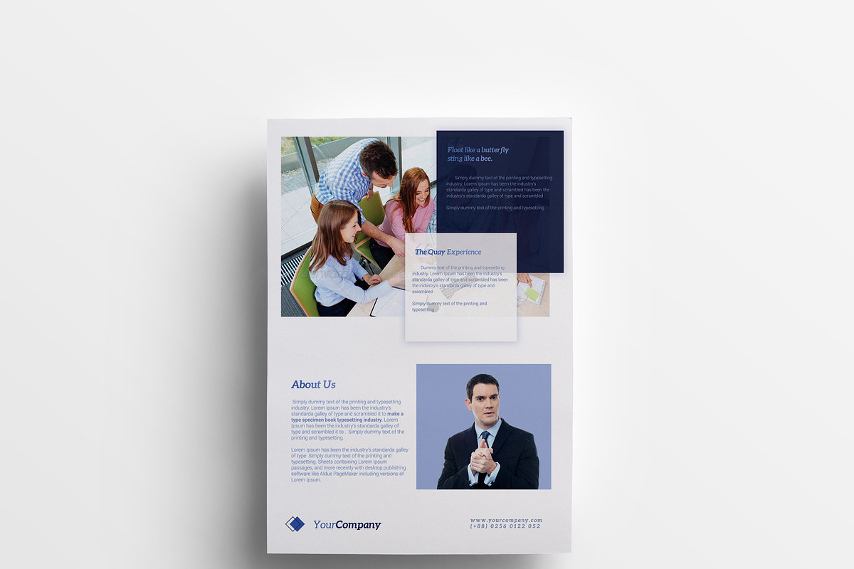 Corporate Flyer, a Flyer Template by ideaz_sabbir (Photo 4 of 5)