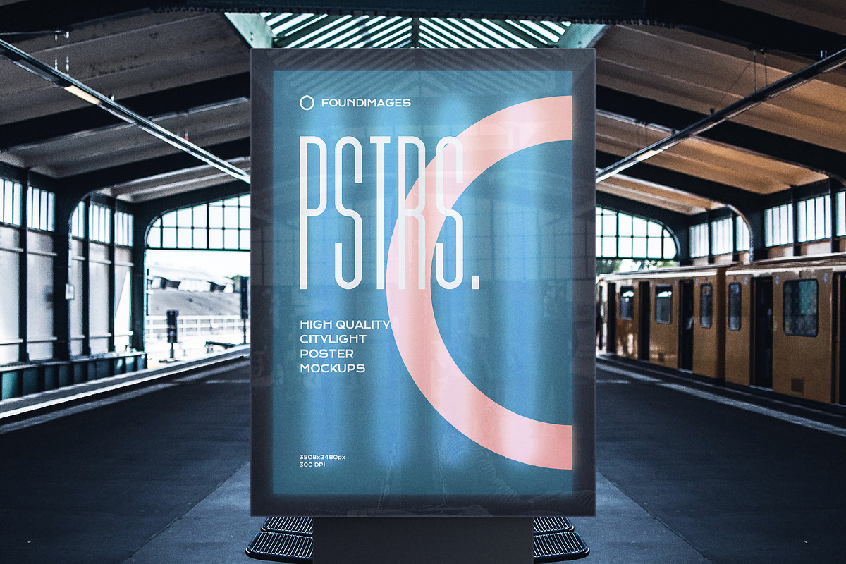 Poster outdoor indoor mockup bundle, an Advertising Mockup by FoundImages (Photo 40 of 64)