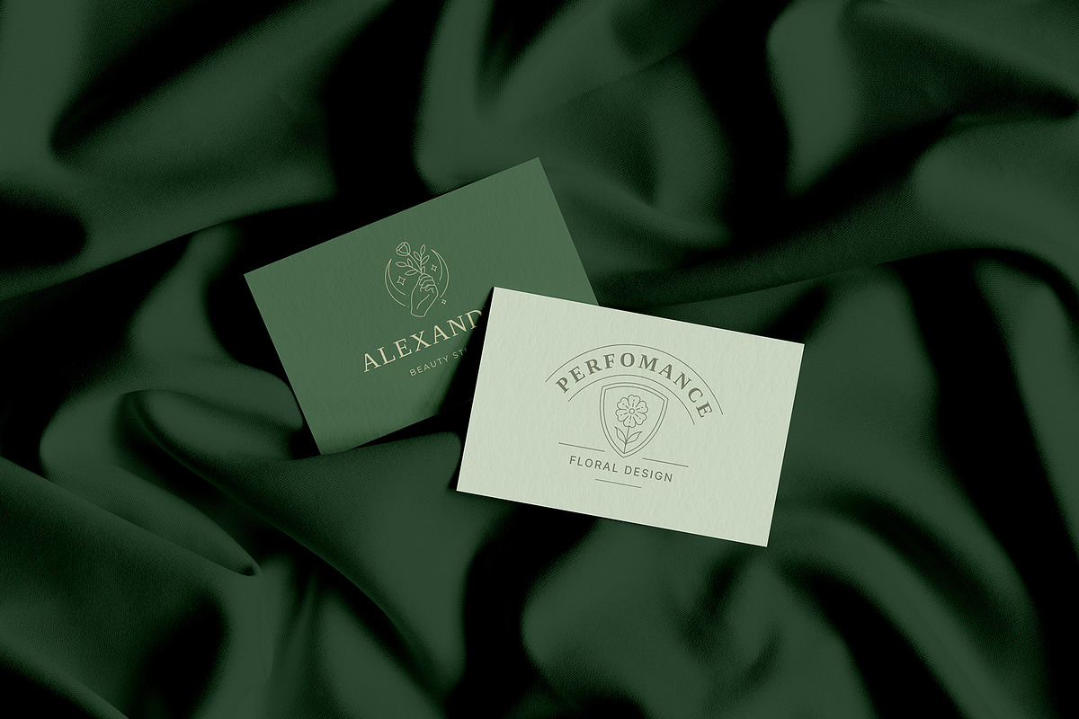 36 Botanical Logo Templates | Canva, a Branding & Logo Template by Vasya Kobelev (Photo 4 of 10)