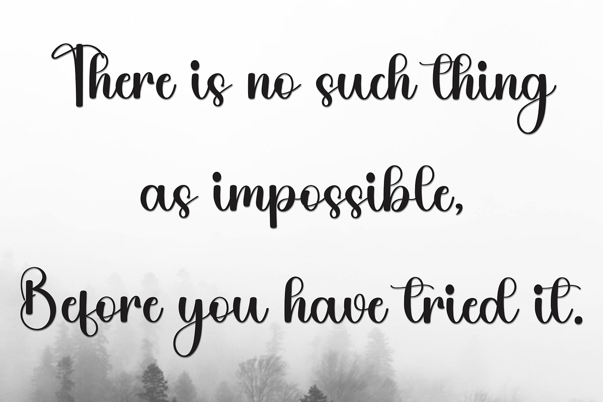 History, a Handwritten Font by InermediaSTUDIO (Photo 5 of 7)