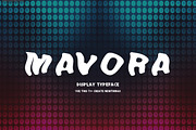 Mavora Font, a Font by ElimesherStudio (Thumbnail 1 of 5)