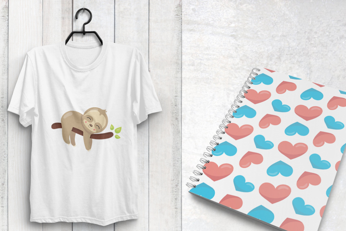 SLOTH Pattern collection, a Pattern Graphic by PrettyPatterns (Photo 4 of 5)