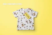Tropical Penguins - Graphic Pack, a Work Illustration by Riveros Illustration (Thumbnail 9 of 9)
