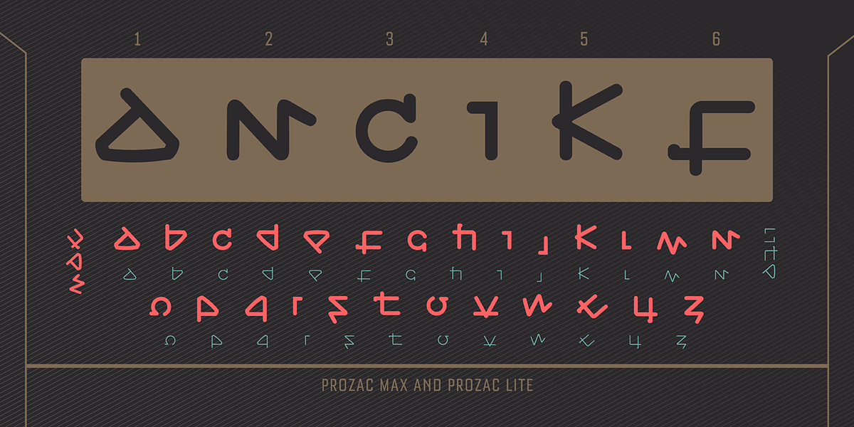 Prozac, a Font by Barnbrook Fonts (Photo 3 of 4)