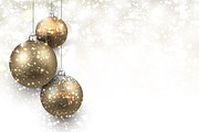 Big golden Christmas & New Year set, a Decorative Illustration by Vjom (Thumbnail 20 of 30)