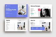 Company Profile Presentation Templat, a Presentation Template by Studio_Clarity (Thumbnail 2 of 5)