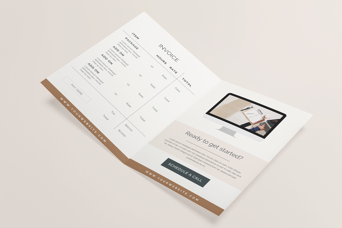 Client Welcome Packet Canva Template, a Magazine Template by Social Assumptions (Photo 11 of 14)