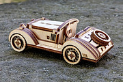 Small Sport Car - Laser Cut File, an Object Graphic by VectorPainter (Thumbnail 12 of 18)