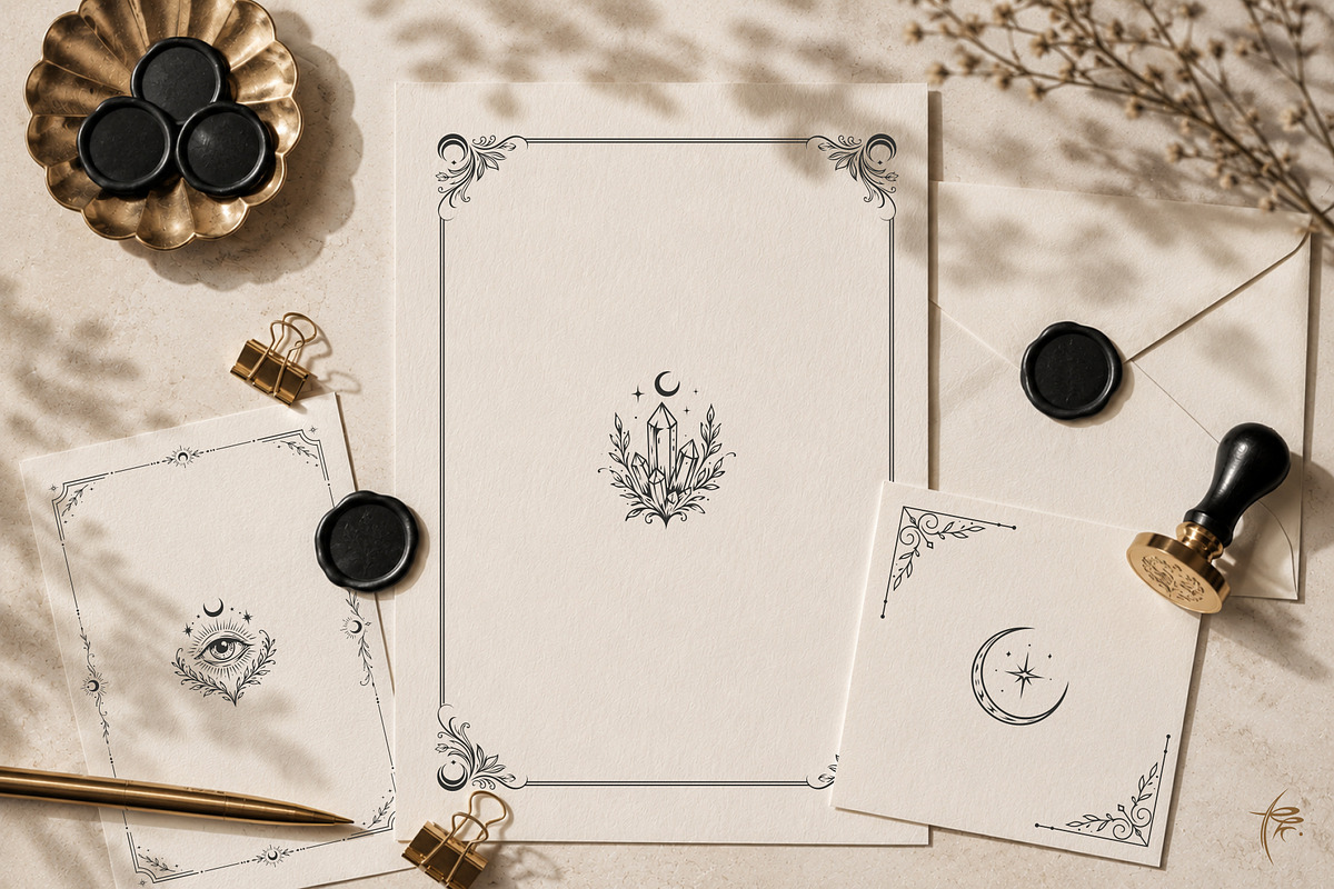 Heartful Animals - Tattoo Vector Set, an Object Illustration by Christine Krahl (Photo 12 of 16)